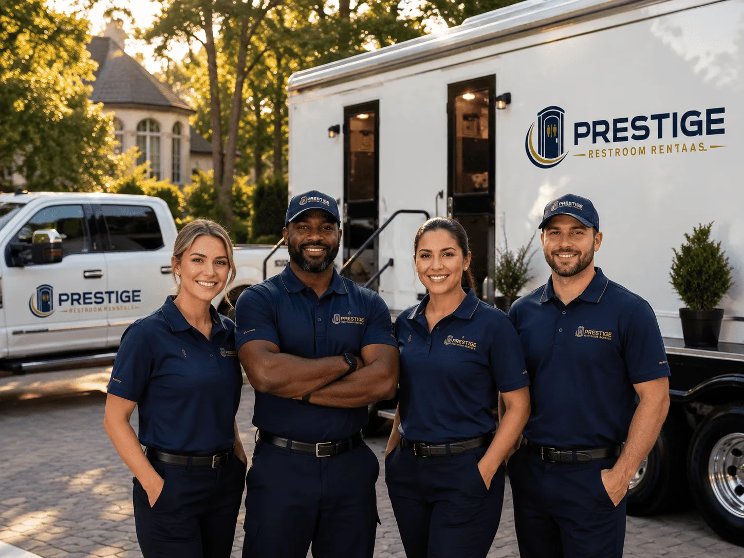 Trusted Luxury Portable Restrooms company in Forest River, ND